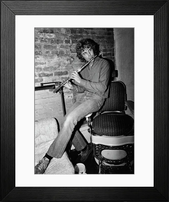 Framed Print : Allen Fawcett Plays The Flute Framed Print : Allen Fawcett Plays The Flute