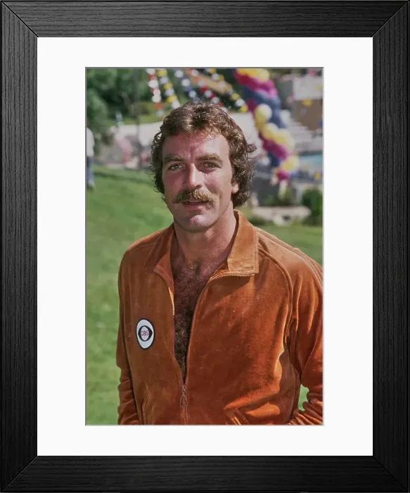 Framed Print : Battle of the Network Stars X - Tom Selleck Framed Print : Battle of the Network Stars X - Tom Selleck