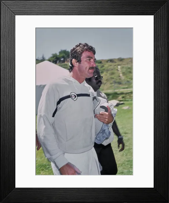 Framed Print : Battle of the Network Stars X - Tom Selleck Framed Print : Battle of the Network Stars X - Tom Selleck