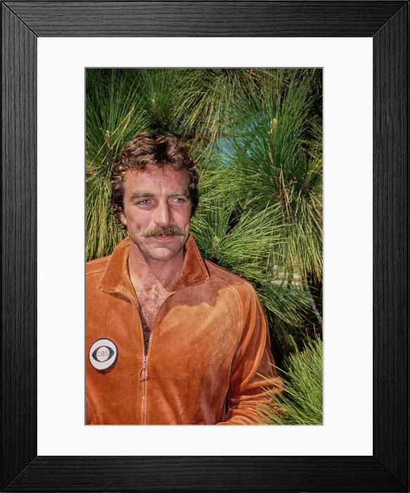 Framed Print : Battle of the Network Stars X - Tom Selleck