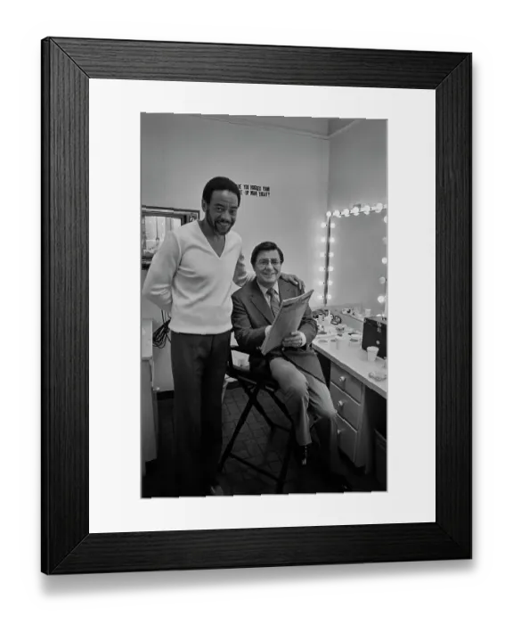 Framed Print : Backstage At The Merv Griffin Show Framed Print : Backstage At The Merv Griffin Show