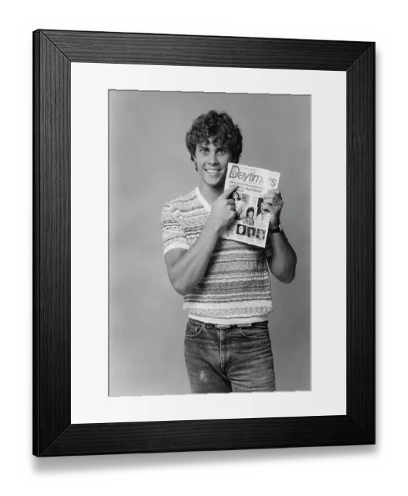 Framed Print : Shawn Stevens, American Actor & Singer Framed Print : Shawn Stevens, American Actor & Singer