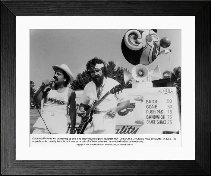 Framed Print : Cheech And Chong's Nice Dreams Film Still Framed Print : Cheech And Chong's Nice Dreams Film Still
