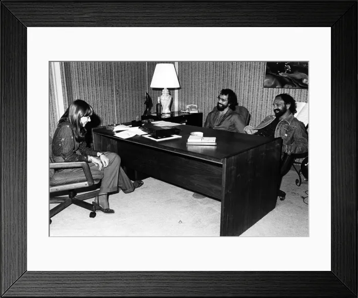 Framed Print : Cheech And Chong Interview For Nice Dreams
