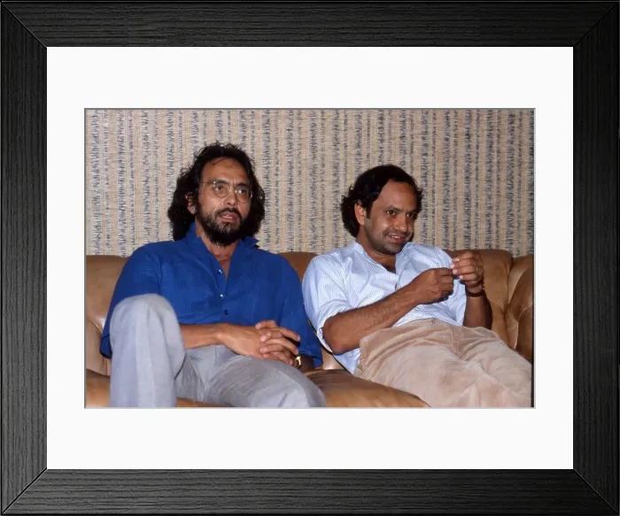 Framed Print : Cheech And Chong Interview For Nice Dreams