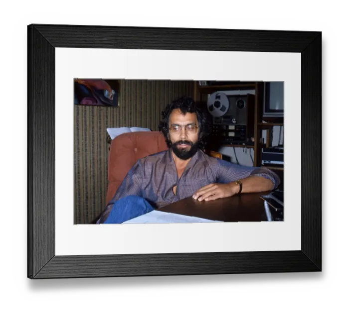 Framed Print : Cheech And Chong Interview For Nice Dreams