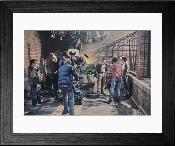 Framed Print : Nastassja Kinski Filming Cat People, 1981 Framed Print : Nastassja Kinski Filming Cat People, 1981