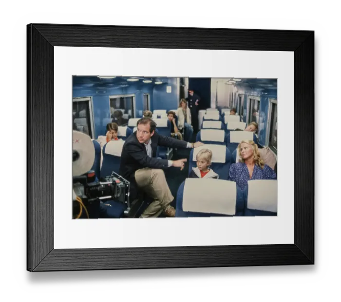 Framed Print : Paul Schrader Filming Cat People, 1981 Framed Print : Paul Schrader Filming Cat People, 1981