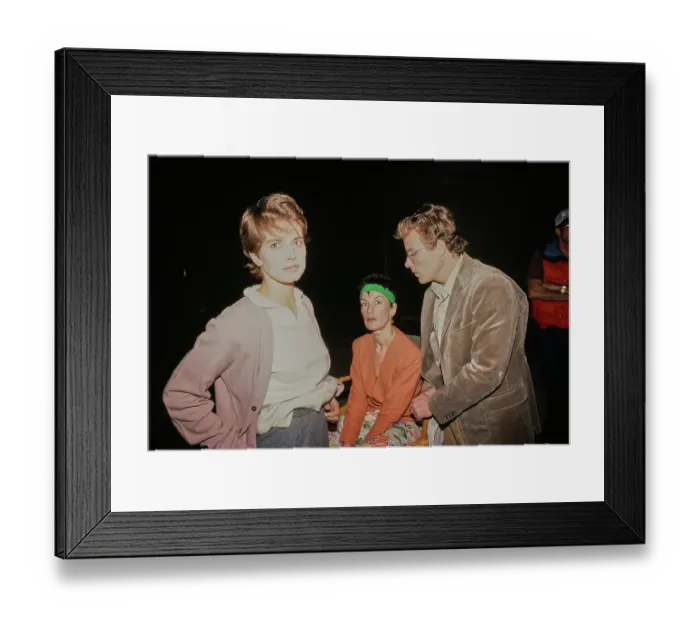 Framed Print : Nastassja Kinski Filming Cat People, 1981 Framed Print : Nastassja Kinski Filming Cat People, 1981