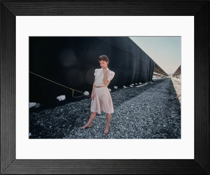 Framed Print : Nastassja Kinski Filming Cat People, 1981 Framed Print : Nastassja Kinski Filming Cat People, 1981