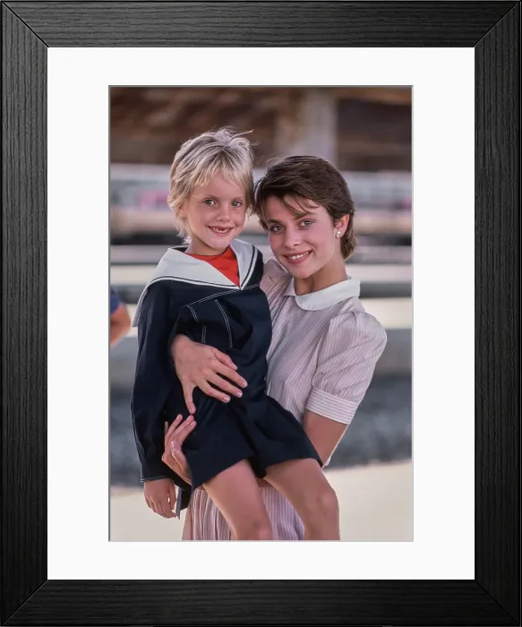 Framed Print : Nastassja Kinski Filming Cat People, 1981 Framed Print : Nastassja Kinski Filming Cat People, 1981