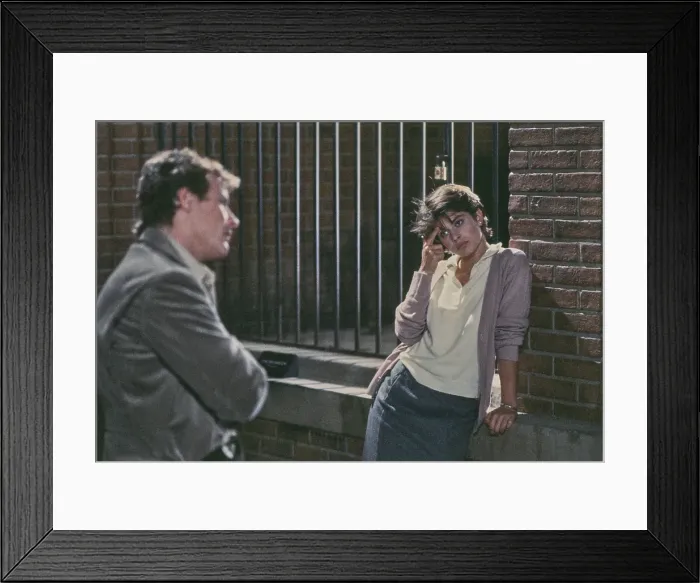 Framed Print : Nastassja Kinski Filming Cat People, 1981 Framed Print : Nastassja Kinski Filming Cat People, 1981