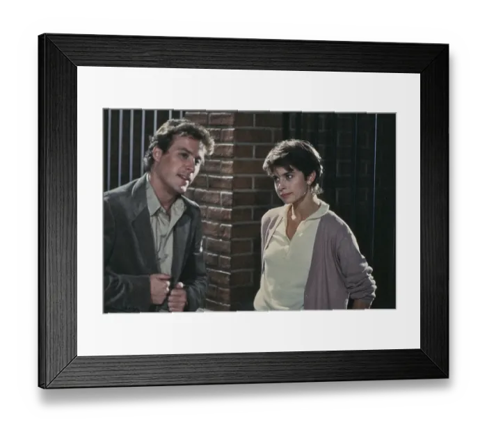 Framed Print : Nastassja Kinski Filming Cat People, 1981 Framed Print : Nastassja Kinski Filming Cat People, 1981