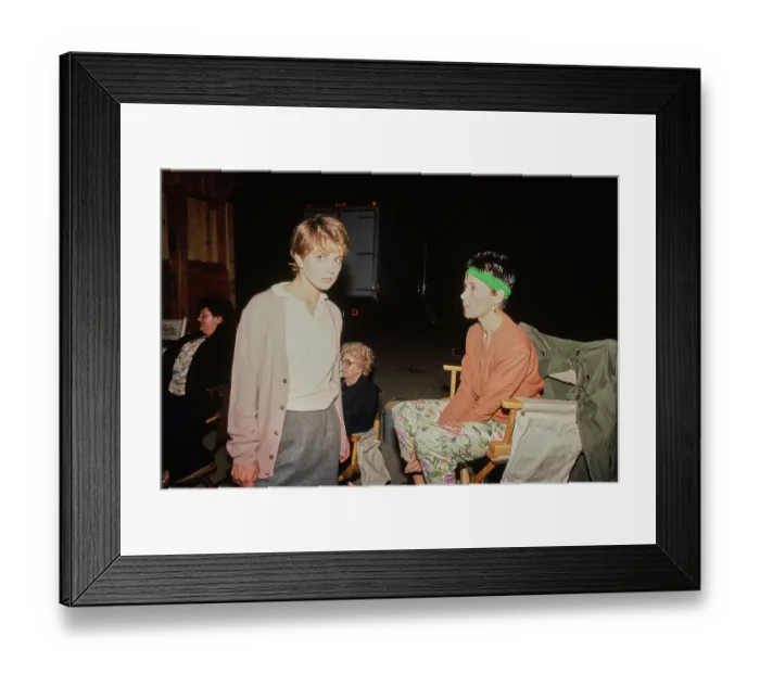 Framed Print : Nastassja Kinski Filming Cat People, 1981 Framed Print : Nastassja Kinski Filming Cat People, 1981