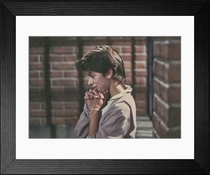 Framed Print : Nastassja Kinski Filming Cat People, 1981 Framed Print : Nastassja Kinski Filming Cat People, 1981