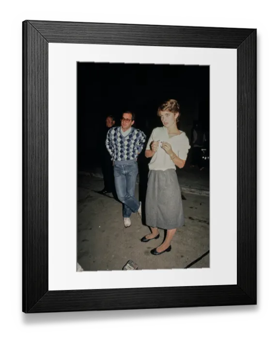 Framed Print : Nastassja Kinski Filming Cat People, 1981 Framed Print : Nastassja Kinski Filming Cat People, 1981