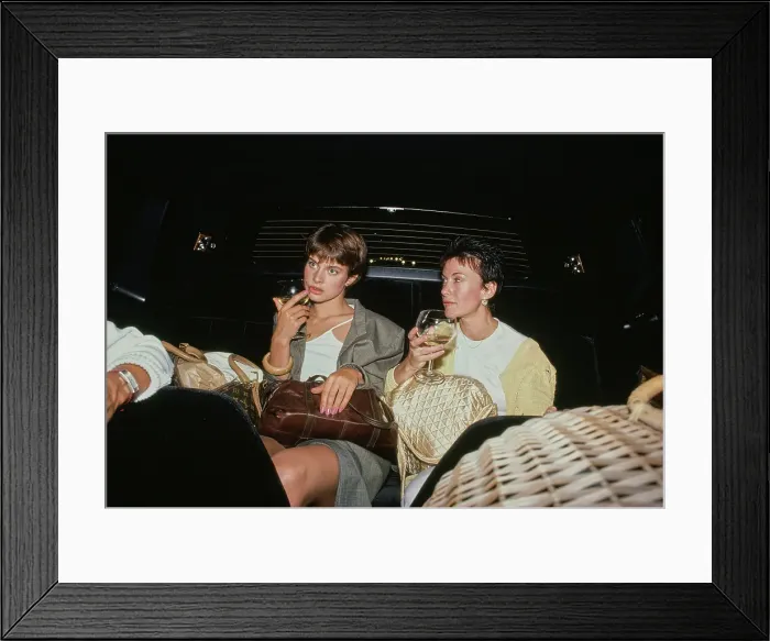 Framed Print : Nastassja Kinski & Brigitte Tocki, 1981 Framed Print : Nastassja Kinski & Brigitte Tocki, 1981