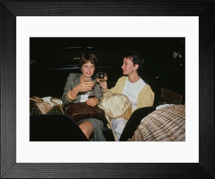 Framed Print : Nastassja Kinski & Brigitte Tocki, 1981 Framed Print : Nastassja Kinski & Brigitte Tocki, 1981