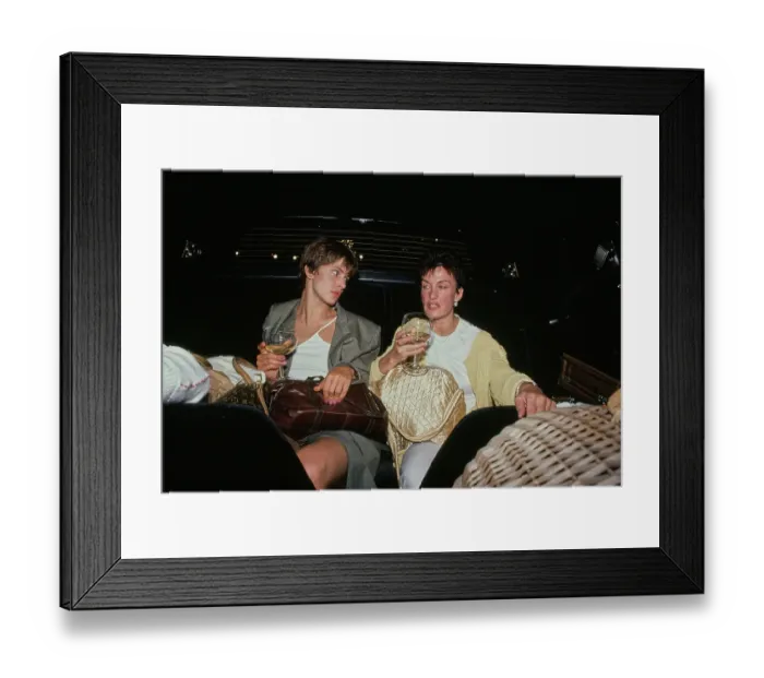 Framed Print : Nastassja Kinski & Brigitte Tocki, 1981 Framed Print : Nastassja Kinski & Brigitte Tocki, 1981