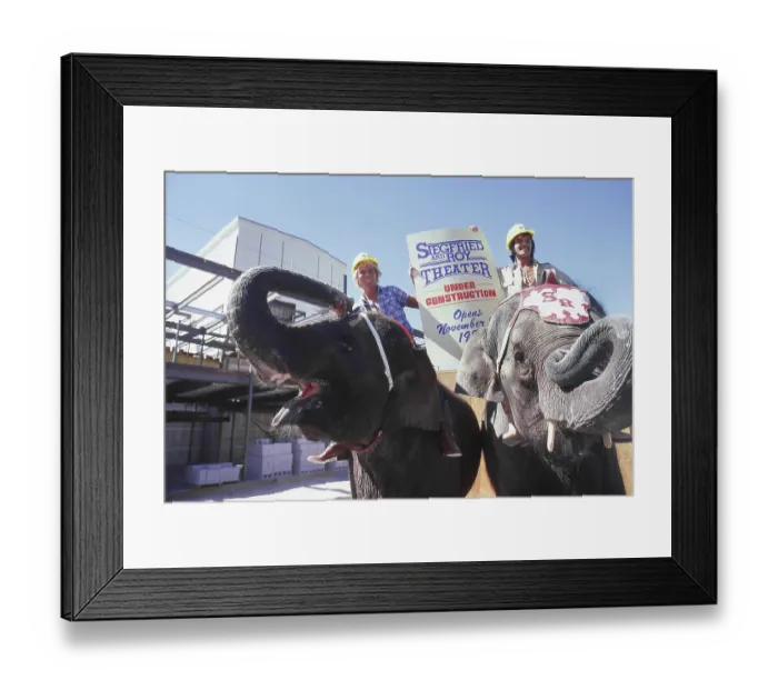 Framed Print : Siegfried And Roy Framed Print : Siegfried And Roy