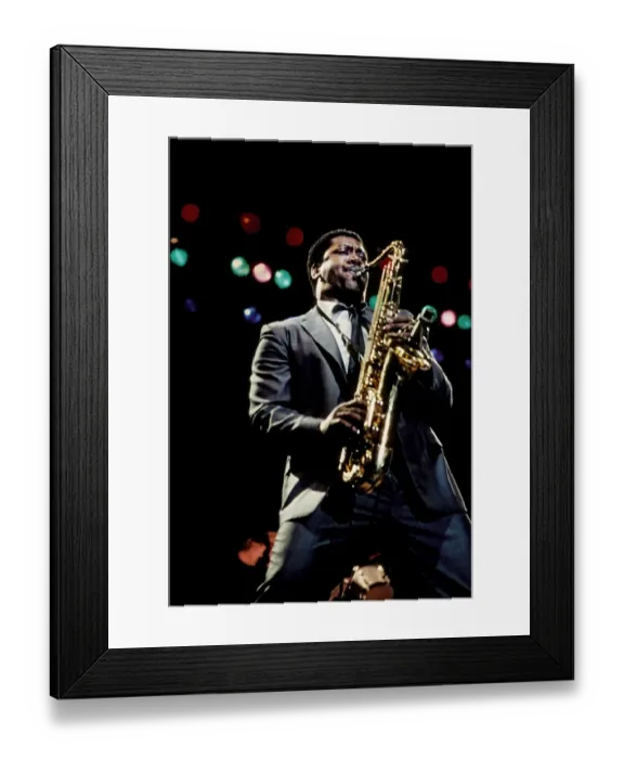 Framed Print : Clarence Clemons Framed Print : Clarence Clemons