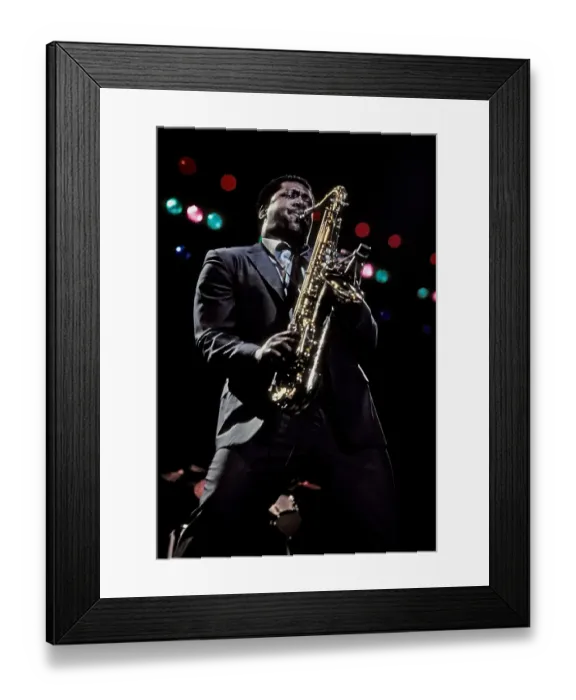 Framed Print : Clarence Clemons Framed Print : Clarence Clemons