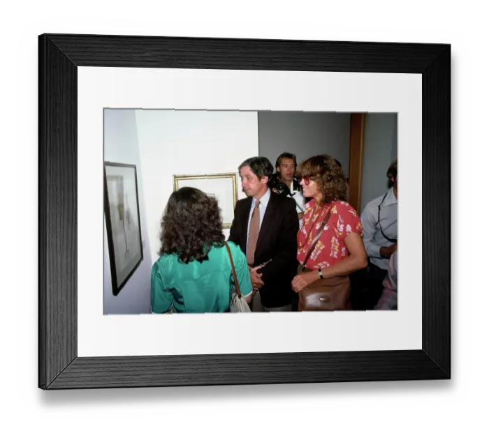 Framed Print : Henry Fonda: Paintings And Drawings Private View Framed Print : Henry Fonda: Paintings And Drawings Private View