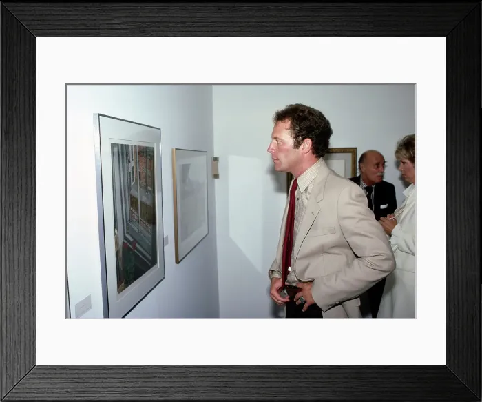 Framed Print : Henry Fonda: Paintings And Drawings Private View Framed Print : Henry Fonda: Paintings And Drawings Private View