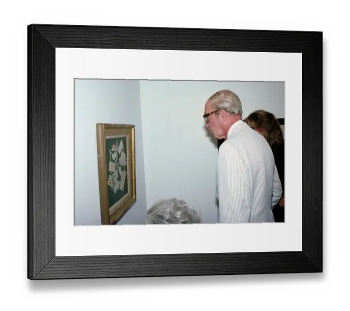 Framed Print : Henry Fonda: Paintings And Drawings Private View Framed Print : Henry Fonda: Paintings And Drawings Private View