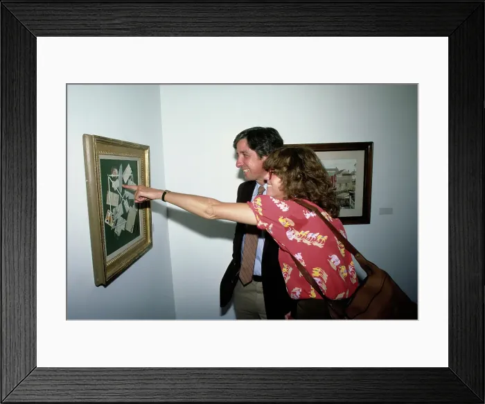 Framed Print : Henry Fonda: Paintings And Drawings Private View Framed Print : Henry Fonda: Paintings And Drawings Private View