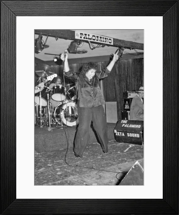Framed Print : Etta James At The Palomino Framed Print : Etta James At The Palomino
