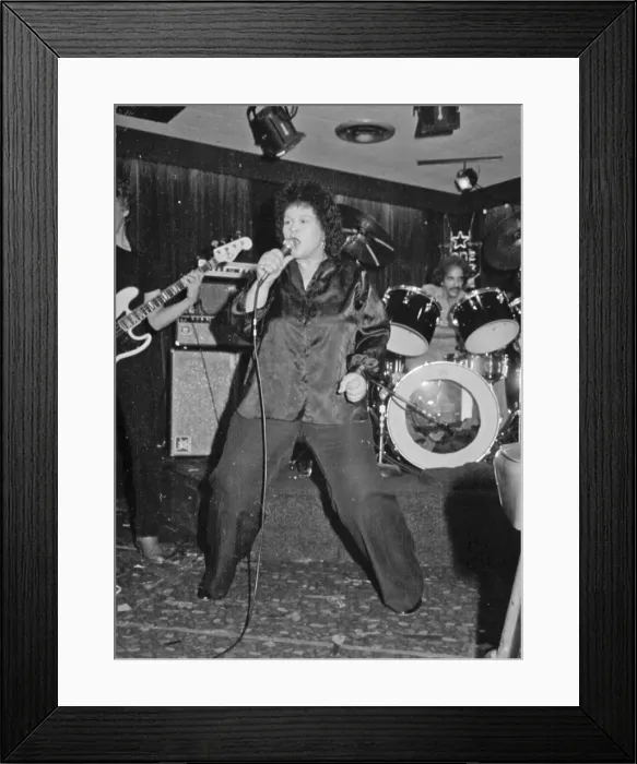 Framed Print : Etta James Performing Framed Print : Etta James Performing