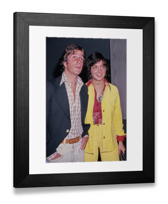 Framed Print : Henry Winkler & Cindy Williams Framed Print : Henry Winkler & Cindy Williams