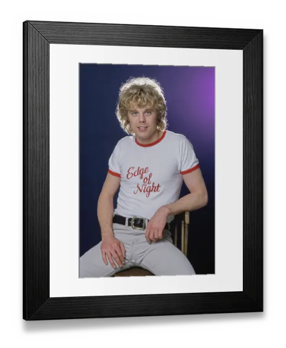 Framed Print : Allen Fawcett, American Actor Framed Print : Allen Fawcett, American Actor