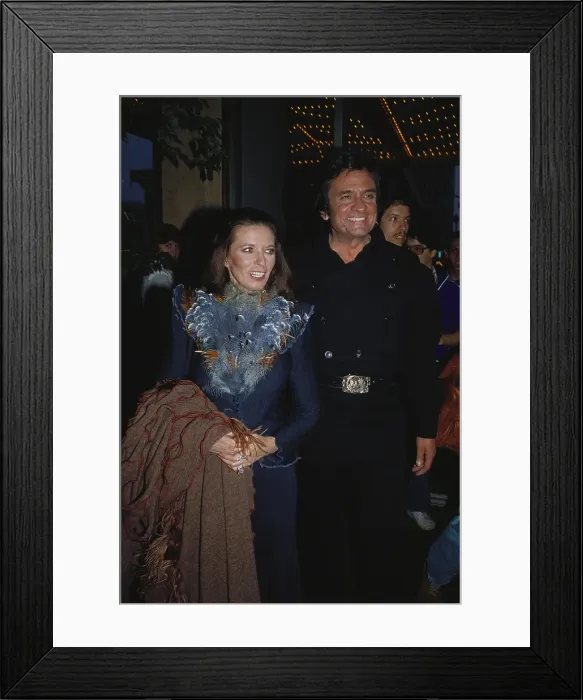 Framed Print : Johnny & June Attend An Event Framed Print : Johnny & June Attend An Event