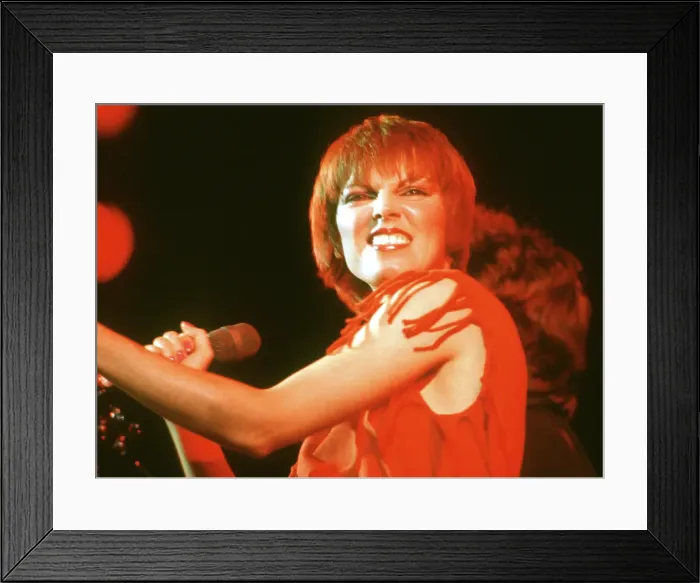 Framed Print : Pat Benatar Live Framed Print : Pat Benatar Live