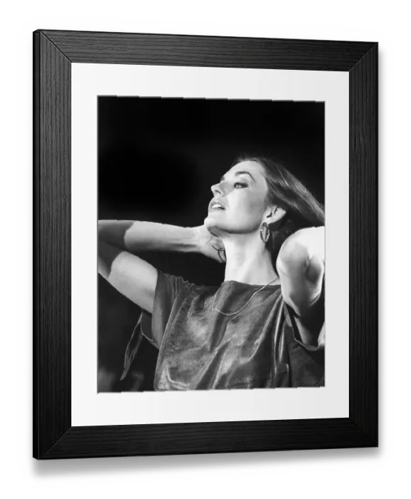 Framed Print : Country singer Crystal Gayle Framed Print : Country singer Crystal Gayle