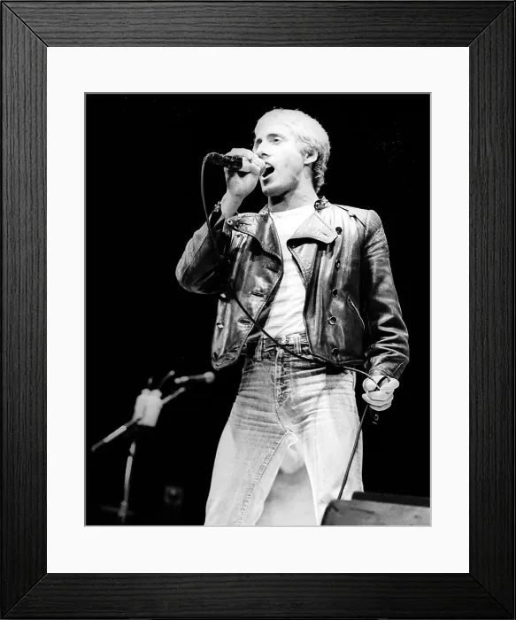 Framed Print : The Who Singer Performing Framed Print : The Who Singer Performing