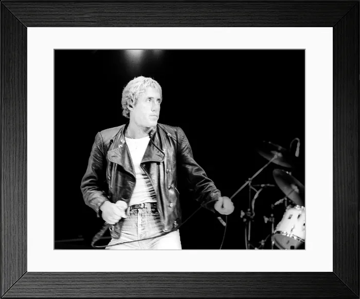 Framed Print : The Who Singer Performing Framed Print : The Who Singer Performing
