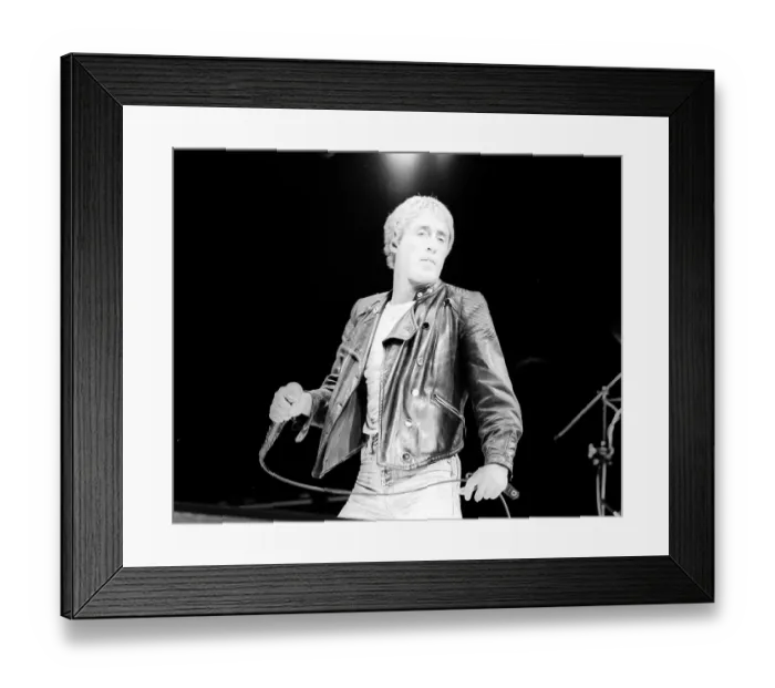 Framed Print : The Who Singer Performing Framed Print : The Who Singer Performing