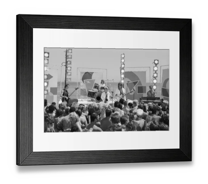 Framed Print : Quarterflash In Concert Framed Print : Quarterflash In Concert