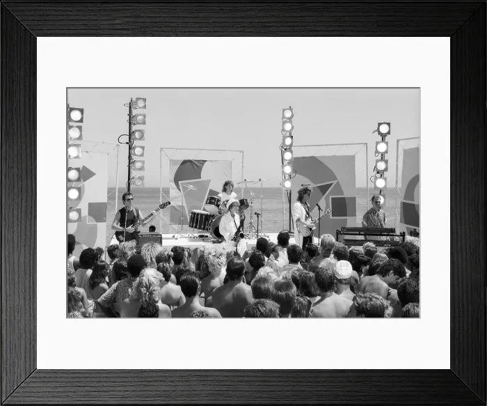 Framed Print : Quarterflash In Concert Framed Print : Quarterflash In Concert
