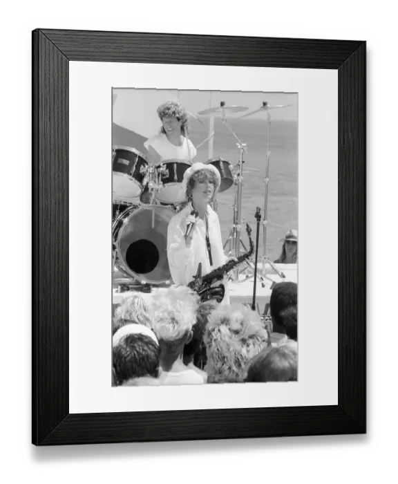 Framed Print : Quarterflash In Concert Framed Print : Quarterflash In Concert