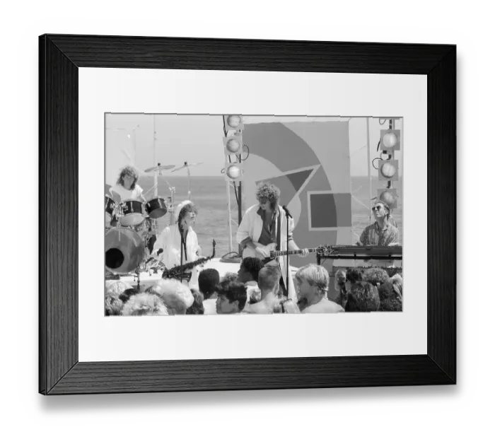Framed Print : Quarterflash In Concert Framed Print : Quarterflash In Concert