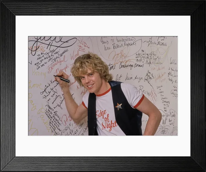 Framed Print : Allen Fawcett, American Actor Framed Print : Allen Fawcett, American Actor