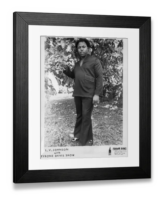 Framed Print : L.V. Johnson Portrait Framed Print : L.V. Johnson Portrait