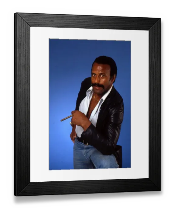 Framed Print : Fred Williamson Studio Portrait Session Framed Print : Fred Williamson Studio Portrait Session