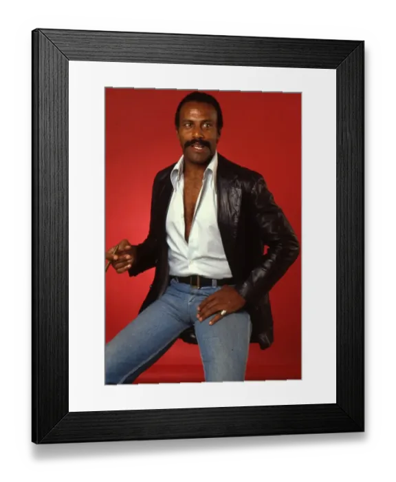Framed Print : Fred Williamson Studio Portrait Session Framed Print : Fred Williamson Studio Portrait Session