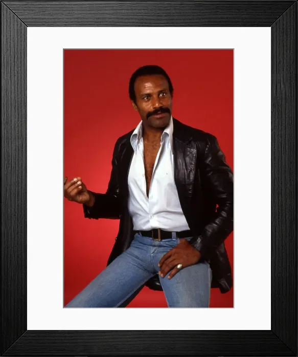 Framed Print : Fred Williamson Studio Portrait Session Framed Print : Fred Williamson Studio Portrait Session