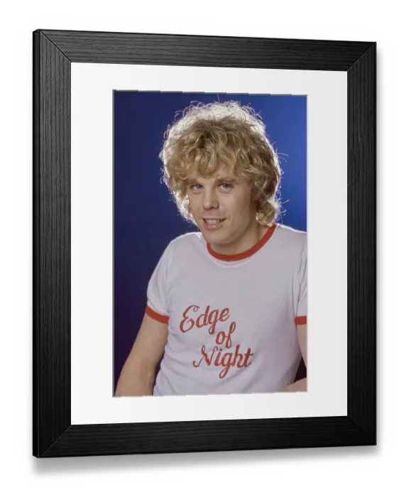 Framed Print : Allen Fawcett, American Actor Framed Print : Allen Fawcett, American Actor